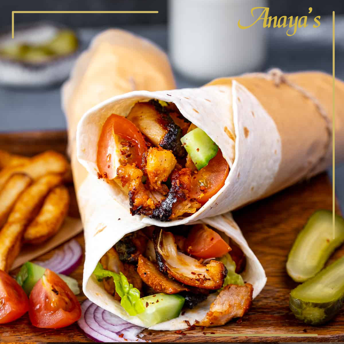Anayas indian restaurant pizza pack
