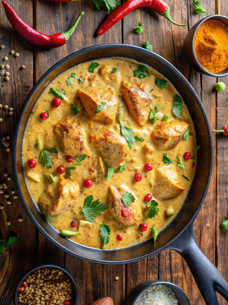 Anaya’s  Indian & fast food takeaway korma
