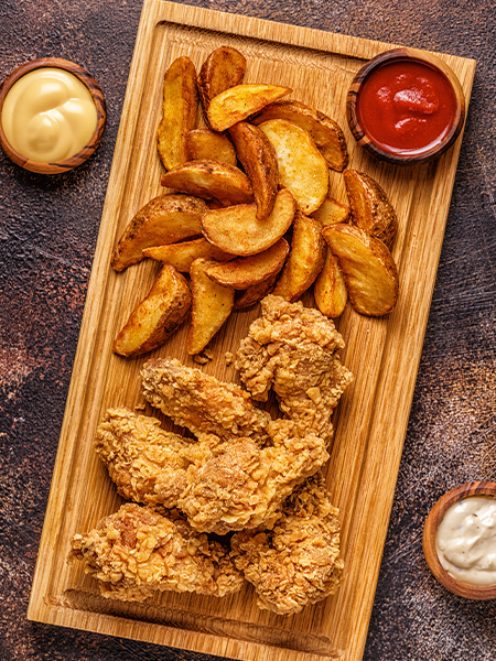 Anaya’s  Indian & fast food takeaway fried Chicken